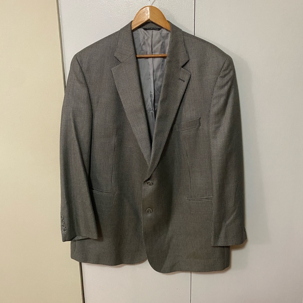 Jack Victor Silk and Wool Elegant Men's Blazer